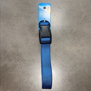 Vibrant Blue Dog Collar with Black Buckle 🐕 BNWT 🏷️